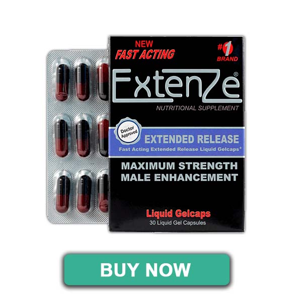 Extenze Liquid Gelcapsules For Extended Release