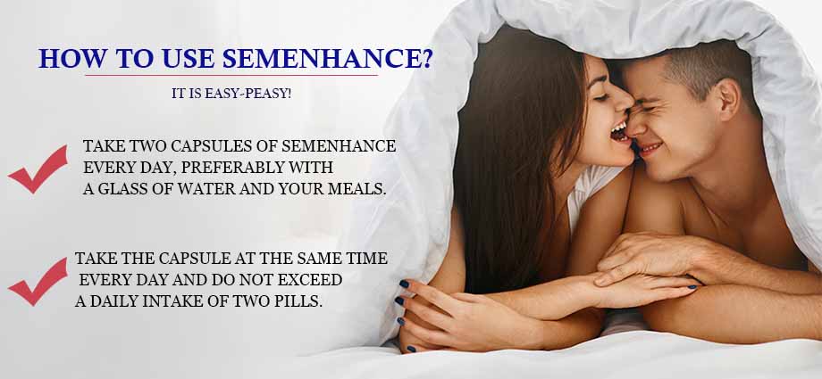 Increase taste, Quality and Quantity of Semen with SemEnhance